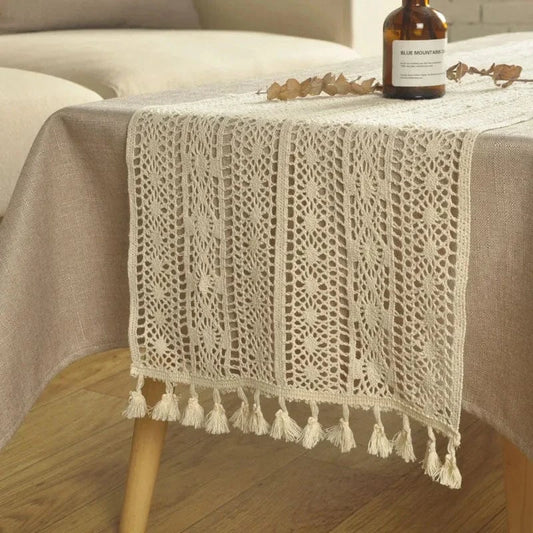 Chemin de table en crochet