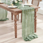 Chemin de table vert d'eau - Vignette | Mon Beau Chemin de Table