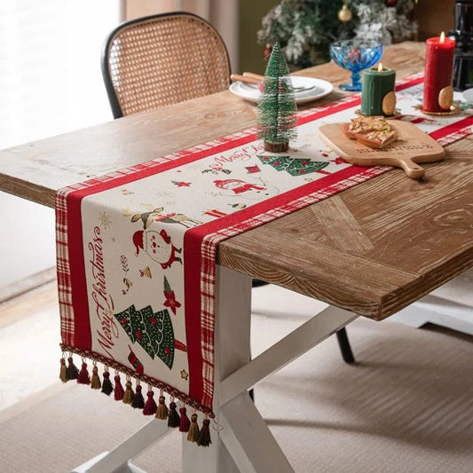 Chemins de table de noel