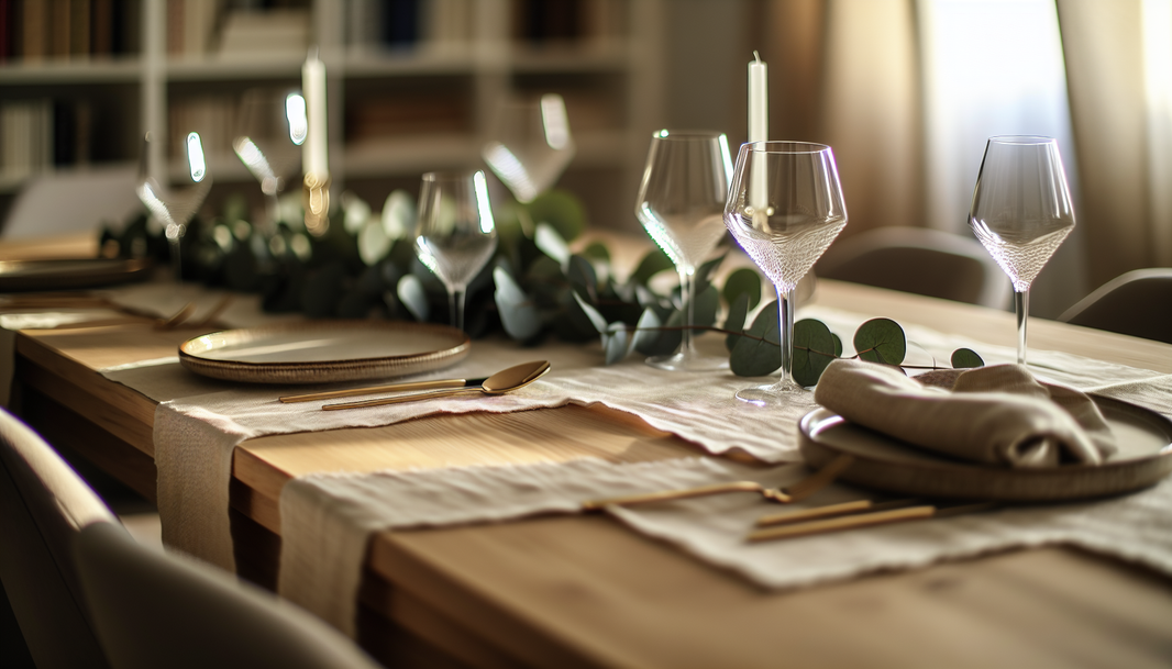 Pourquoi mettre un chemin de table ? Découvrez ses avantages et astuces déco