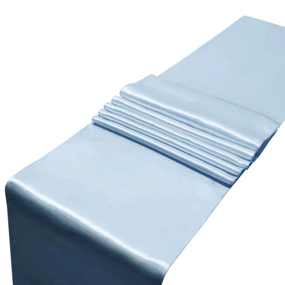 Chemin de table doré light blue / 30x275cm