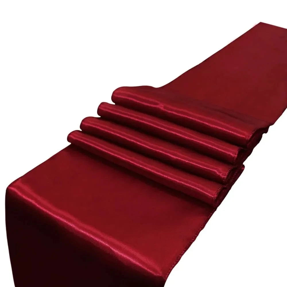Chemin de table doré wine red / 30x275cm