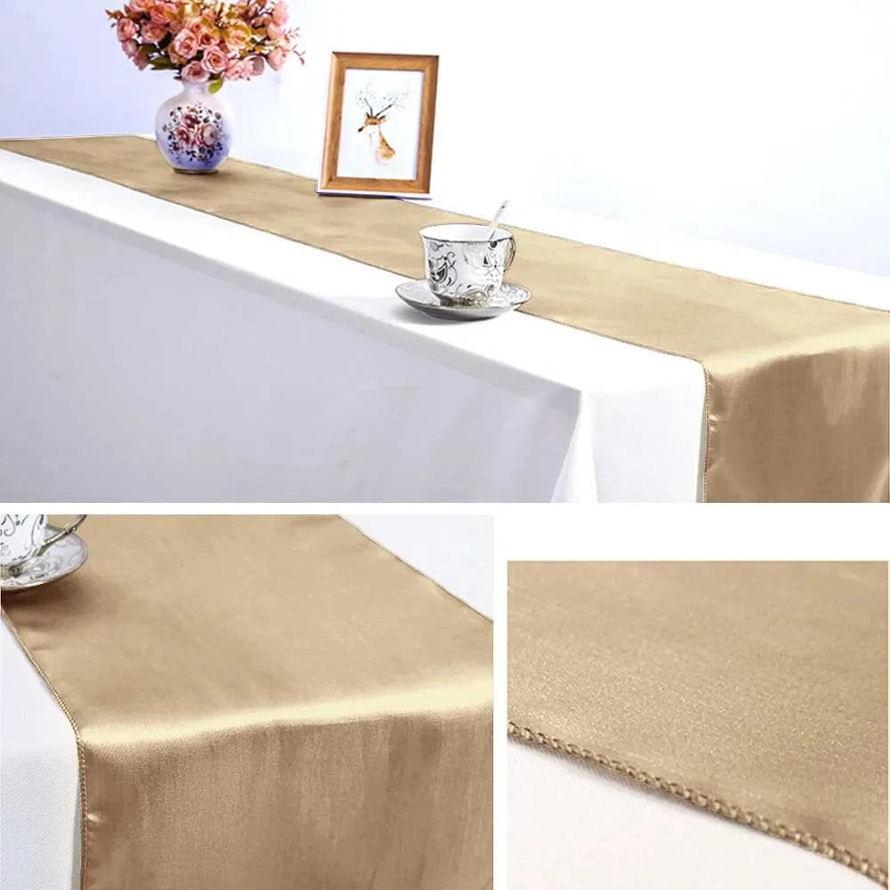 Chemin de table doré