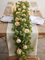 Chemin de table fleuri eucalyptus - Vignette | Mon Beau Chemin de Table