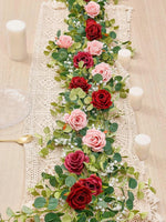 Chemin de table fleuri eucalyptus - Vignette | Mon Beau Chemin de Table