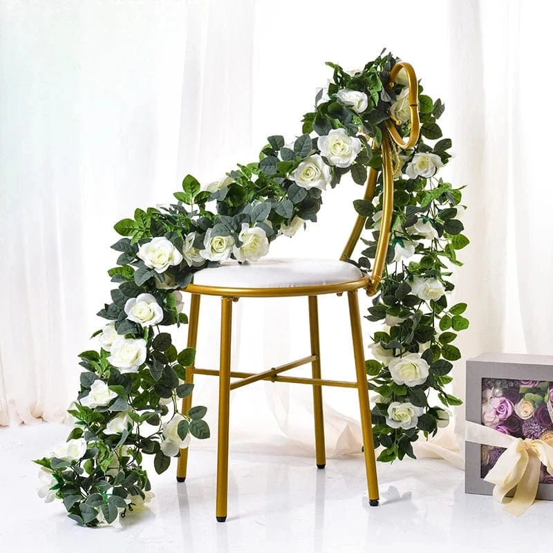 Chemin de table fleurs mariage