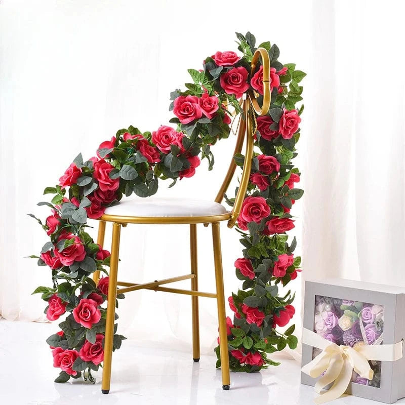 Chemin de table fleurs mariage
