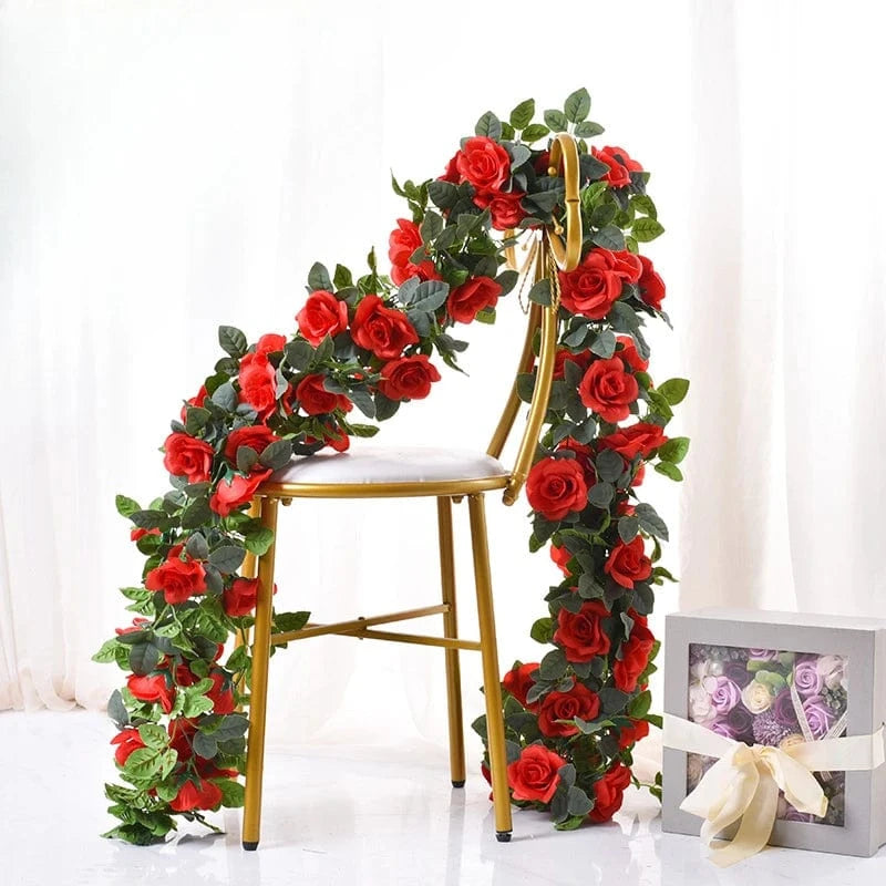 Chemin de table fleurs mariage