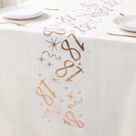 Chemin de table joyeux anniversaire - Vignette | Mon Beau Chemin de Table