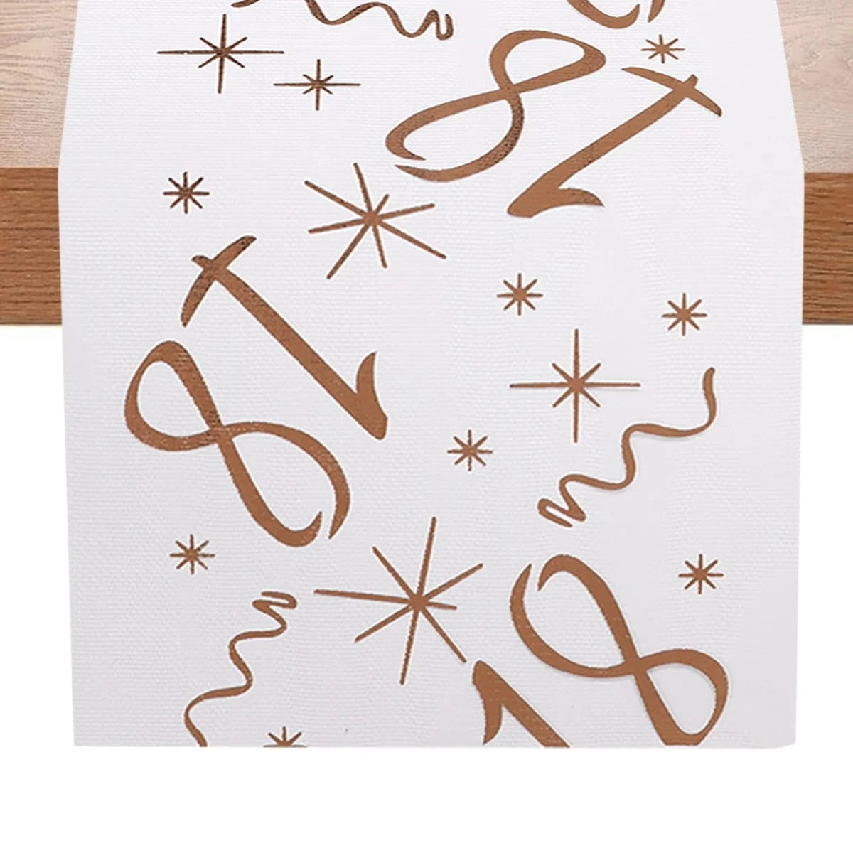 Chemin de table joyeux anniversaire