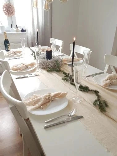 Chemin de table pour mariage